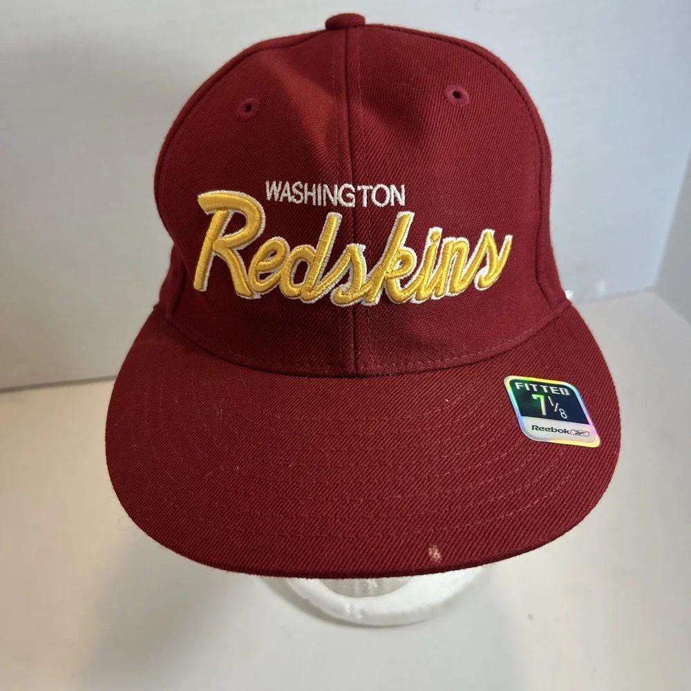 Vintage Washington Redskins NFL Sports Specialties Script Wool Fitted  Hat
